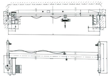 LXB型防爆電動單梁懸掛起重機(jī) LXB型防爆電動單梁懸掛起重機(jī)